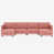 Tissu rouge