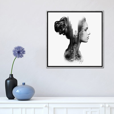 " Profile Double Exposure II " by Kathrin Federer