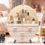 Modern Round Dustproof Cosmetic Storage Organizer
