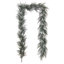 9' Flocked Cedar Garland