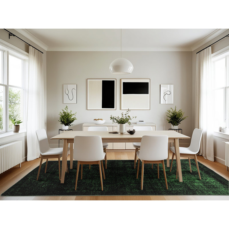 Abstract Indoor Rug, Rectangle 7' x 10'