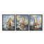 Série Sea and Shore Lxxv - ensemble de 3 estampes giclées encadrées - prêt à être accroché-107269957-107269966