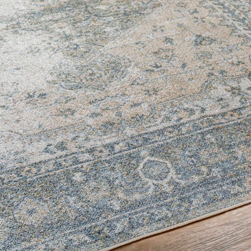 Tapis bleu Gaeli, Rectangle 9 pi 2 po x 12 pi