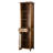 Yarissa 17" W x 65" H x 13.5" D Free-Standing Linen Cabinet
