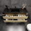 Ensemble de meuble-lavabo simple mural 59 po Golitz-493744972