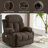 Swinging recliner massage heated sofa-18988521
