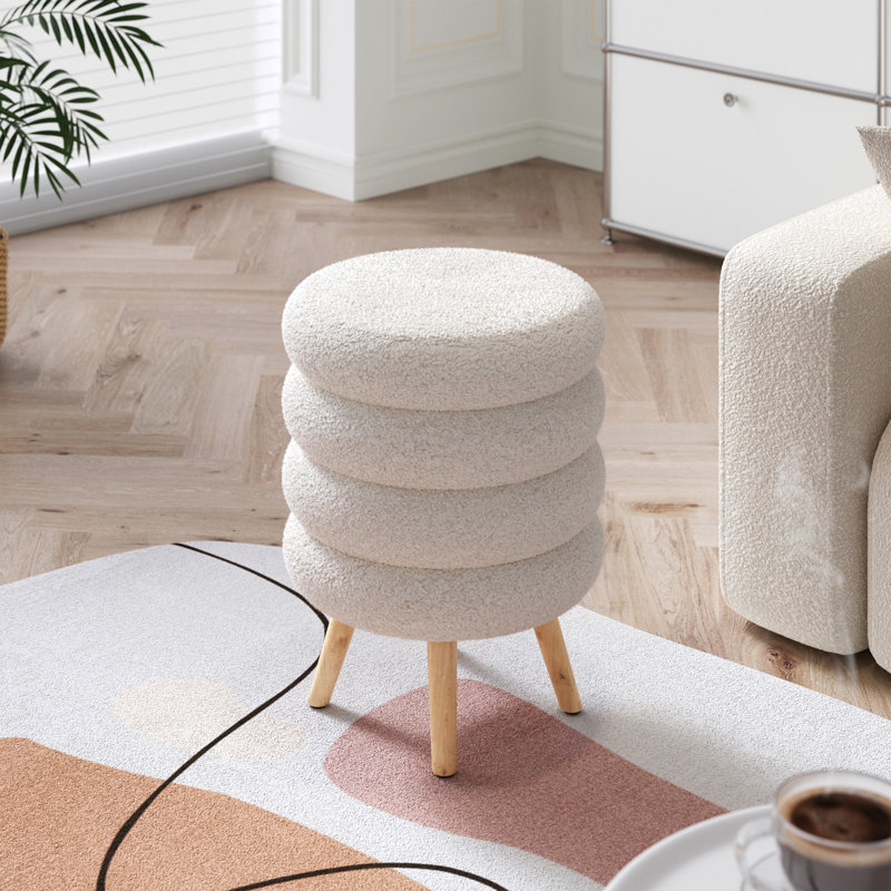 Teddy Fleece Upholstered Bench