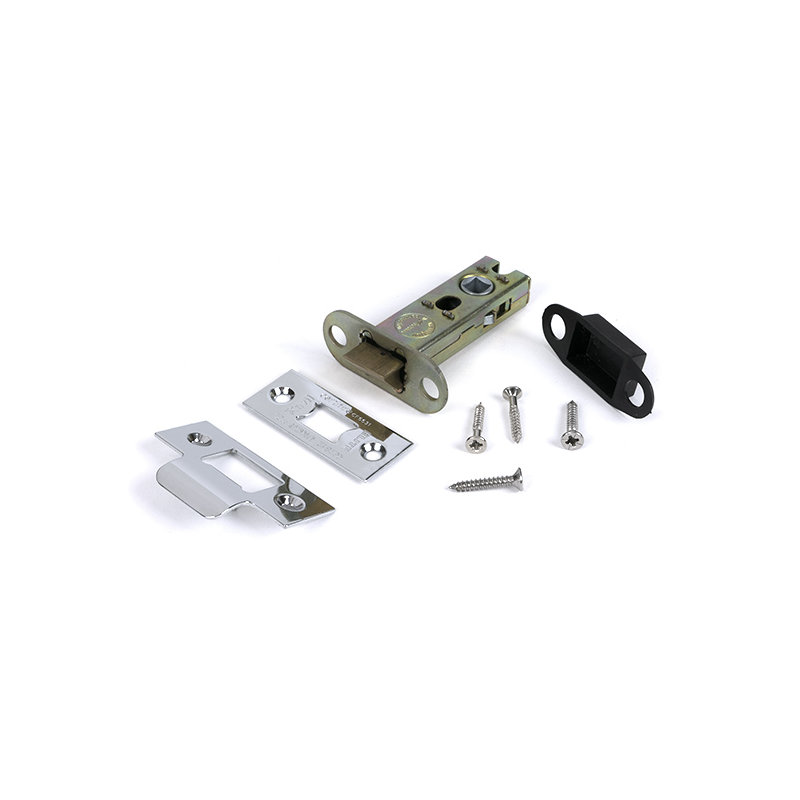 Polished Nickel 3" Heavy Duty Latch, Polished Chrome
