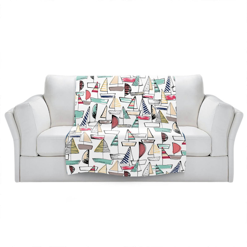 Couverture des voiliers , 68 po x 80 po