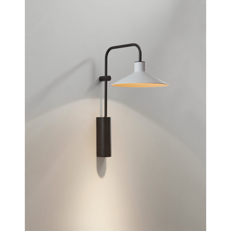 Platet 1 - Light LED Armed Sconce, Light Gray