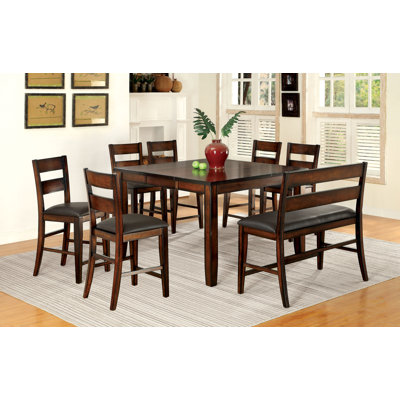 Mcvey 6 - Person Extendable Four Leg Dining Set