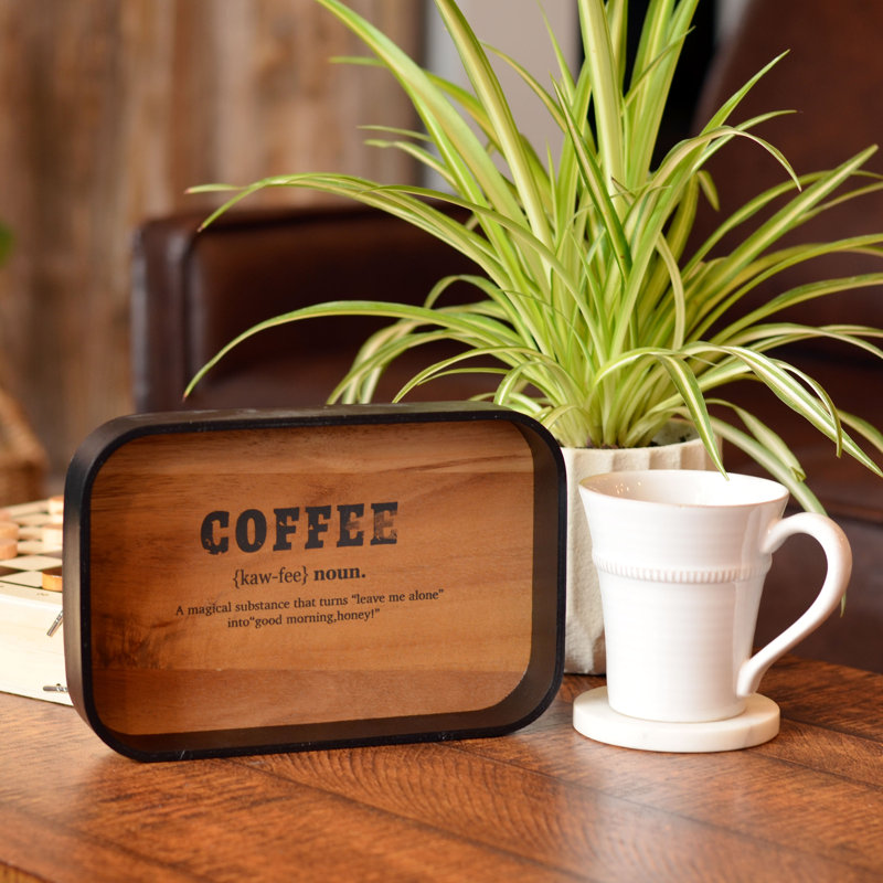Plateau du café du matin