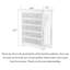 Commode d'appoint 35,43 po-741473687