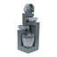 Charna Outdoor Cascade Fountain with Lights