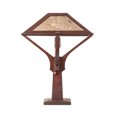 Petite lampe brune