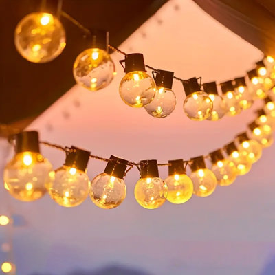 LED Solar Powered Cord String Light