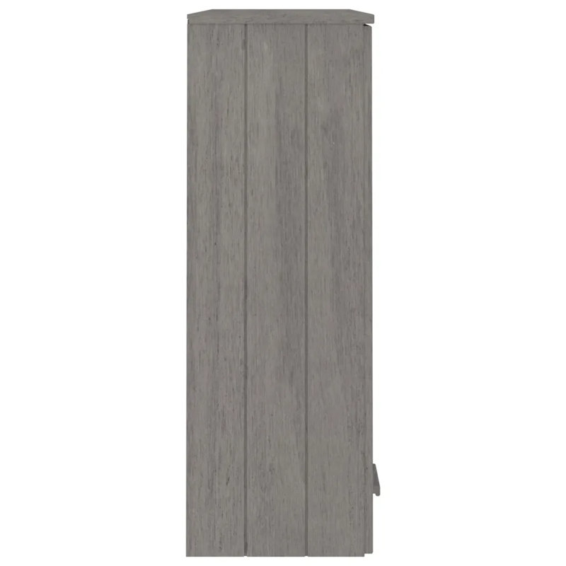 Guilian 85cm Solid Wood Sideboard, Light Grey