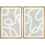 «Pastel White Swirl Motif», 2 pièces-98553998-98553996