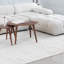 Tapis tapis d'intérieur moderne, beige crème.-1241417197