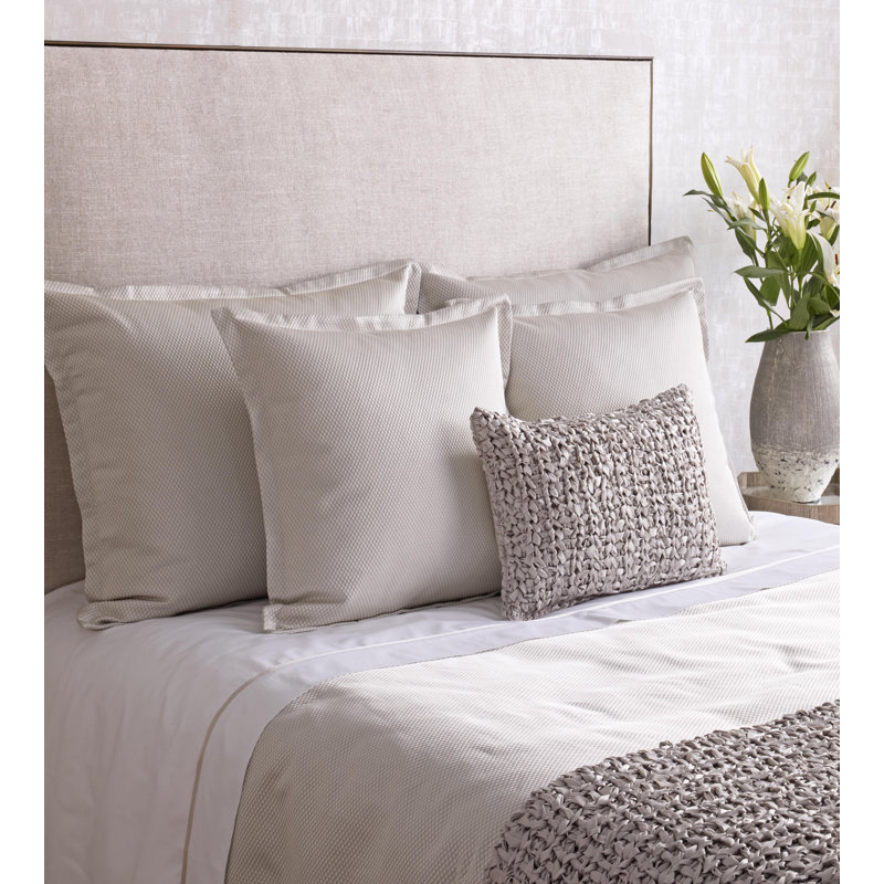 Coussin Hollywood, 22 X 22, Argent