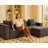 Modular Sectional Sofa, Modern Couch With Matching Ottoman