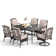 Rectangular 6 - Person Dining Set