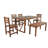 Ayomi 7-Piece Modern Patio Dining Set With Durable Acacia Wood And Elegant Natural Aesthetic-115694813