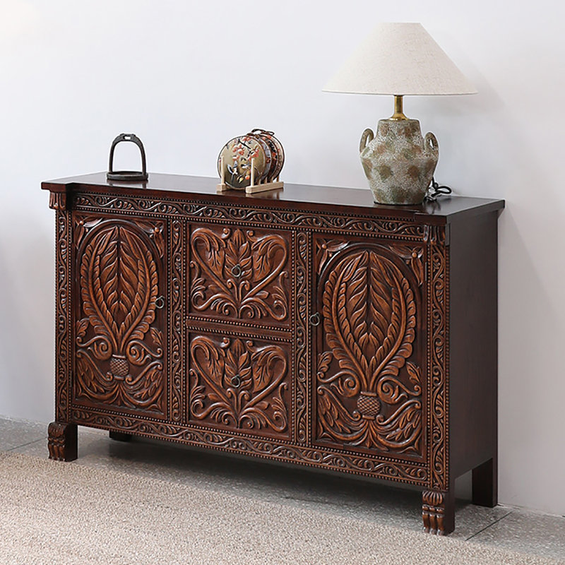 Wabi-sabi style sideboard cabinet