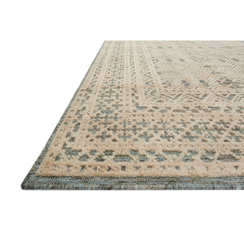 Collins Wool Oriental Indoor Rug, Rectangle 6' x 9'
