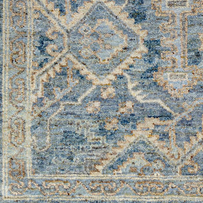 Sakarya Wool Moroccan Area Rug, Rectangle 9' x 12'