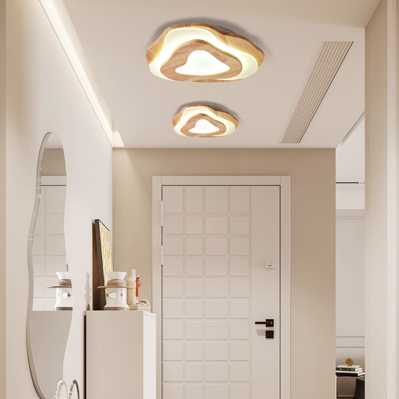 Acrylic LED Flush Mount, 2.75" H x 15.74" W x 15.71" D