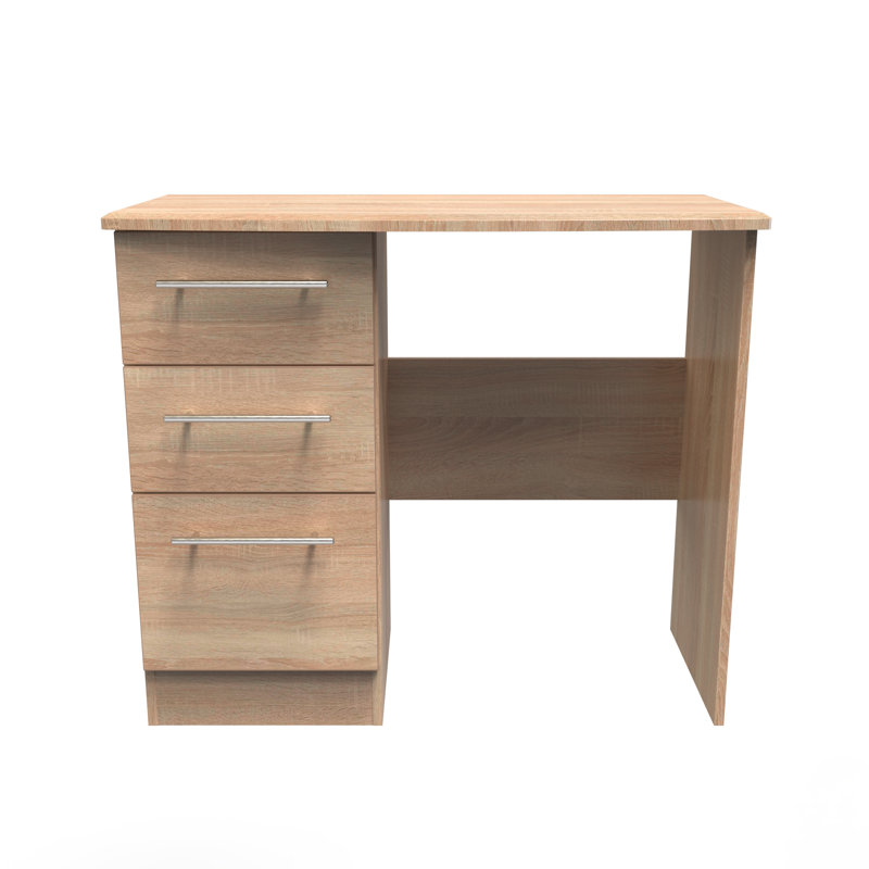 Fully Assembled Lyndale Dressing Table, Bordeaux Oak