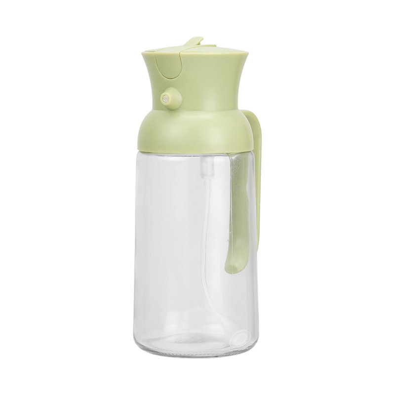 Single Oil / Vinegar Cruet, Green