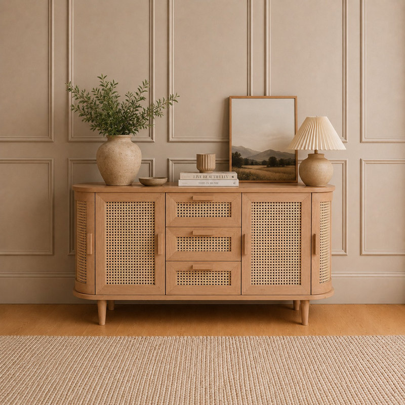 Storage Cabinet, Natural