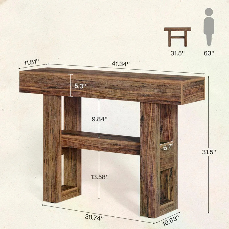 Console Rustic Farmhouse