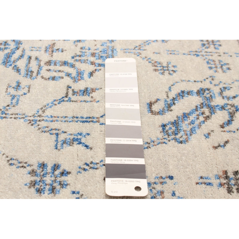 Tapis gris Heritage 5 pi 6 po x 8 pi 0 po