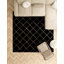 Étowah contemporain noir et doré-600093973