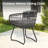 10 - Person Outdoor Dining Set with Umbrella Hole and Removable Cushion-1964925595