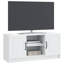 Unfinished TV Stand for TVs up to 32" with Fireplace Included-725786190