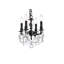 Lustre classique / traditionnel à 4 lumières de style bougie avec détails en cristal Downes-49586104-49586100-49586366