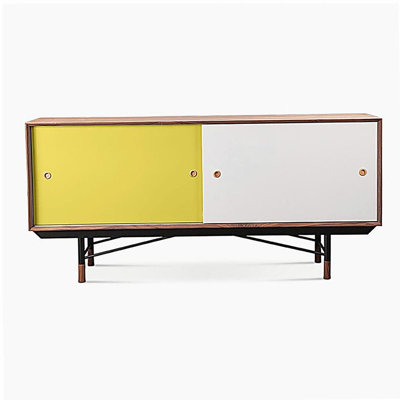 Finn Juhl 1955 Sideboard Orange Variant