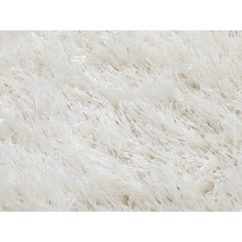 Leina Solid Colour Shag Area Rug, Rectangle 200 x 290cm