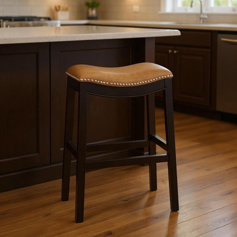 Tabouret de bar 26 po Borowski, Tabouret de bar (assise de 30 po de hauteur), Caramel