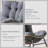 Doral Outdoor Wicker Rocking Papasan Chair with Cushion