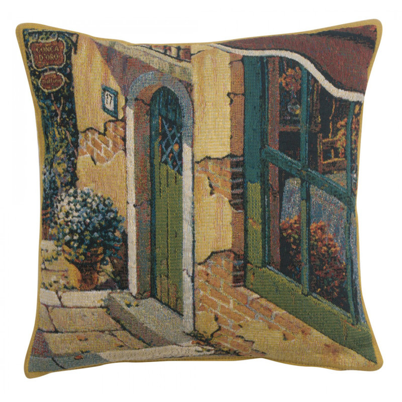 Bellagio Cotton Blend Throw Pillow