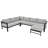 U-shaped Multi-person Outdoor Sofa Set-512389764