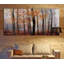 Perdus dans la forêt - Ensemble de 3 reproductions d'impressions sur toiles tendues-38250300