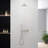 Thermostatic Complete Shower System with Rough in-Valve-94364462