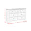 Commode 7 tiroirs Aryion