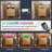 Nightstand With Charging Station USB Port Led Lights And 3 Storage Drawers-563277618
